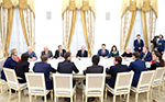 Встреча с победителями всероссийского конкурса «Учитель года России – 2016». Фото http://kremlin.ru/